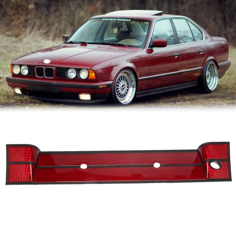 Car Rear License Plate Panel Bracket Frame Rear Number Frame for 5 Series E34 525i