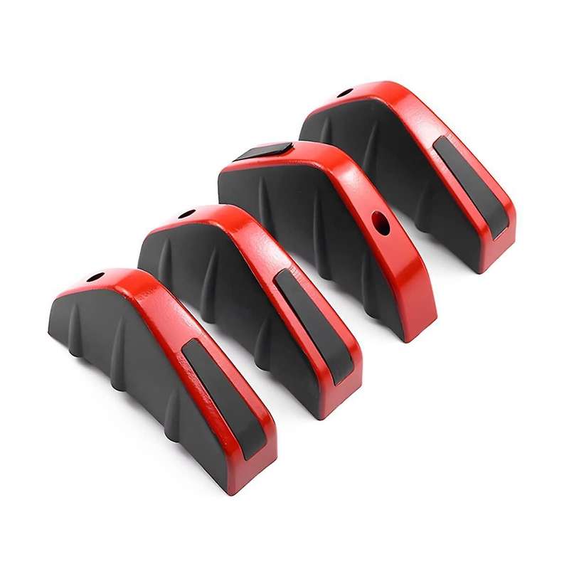 Car Rear Lower Bumper Wing Lip Diffuser, Anti-crash Accessories Spoiler Protector, Rear Bumper Spli