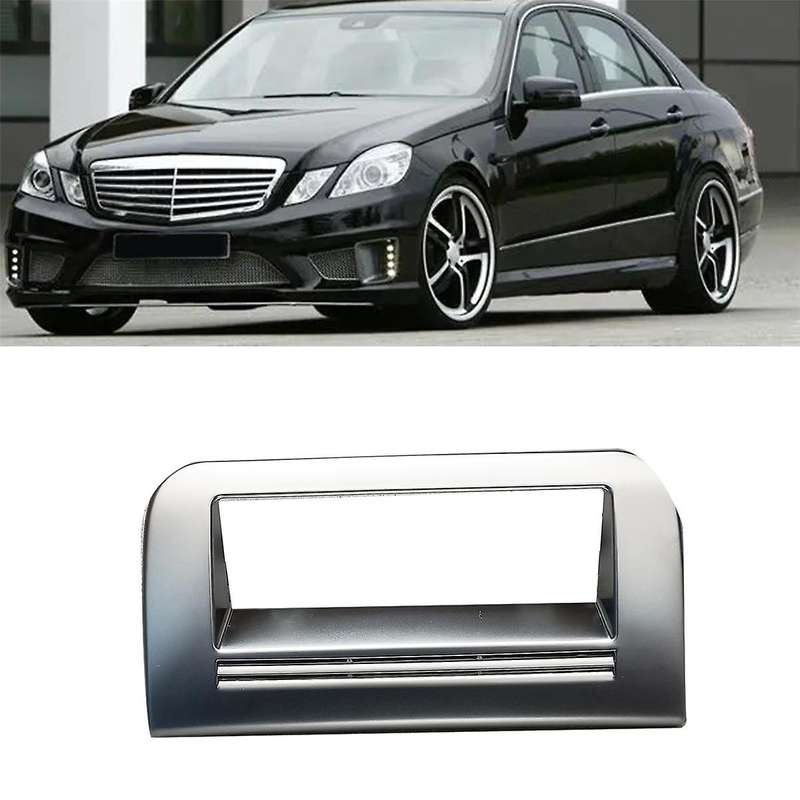 Car Rear Operating Unit Trim Panel A21284600277 for E W212 2014 Rear Seat CD Player DVD Chrome Cover