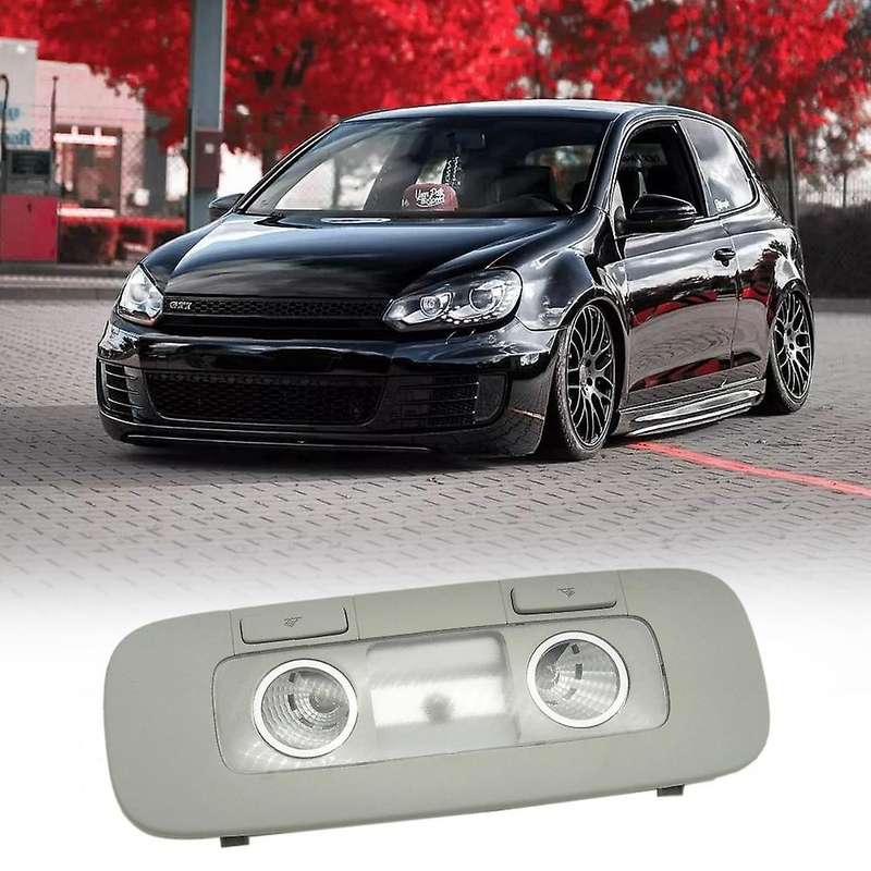 Car Rear Reading Lamp Rear Ceiling Lamp Gray for Golf 6 MK6 CC 3AD 947 291