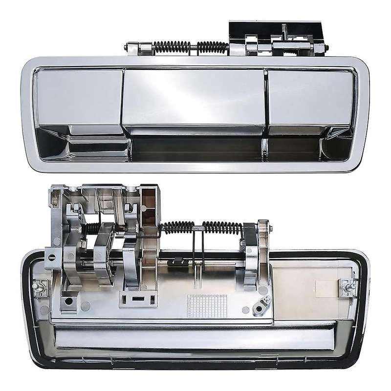 Car Rear Release Handle Assembly without Camera Hole for 2004-2013 90606-zz90e 90606-zq78a Chrome