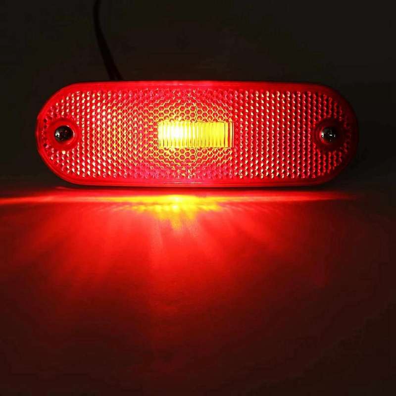 Car Rear Reflector Side Marker Lights Turn Signal Indicator Brake Stop Lamp Parking Lights for 1996