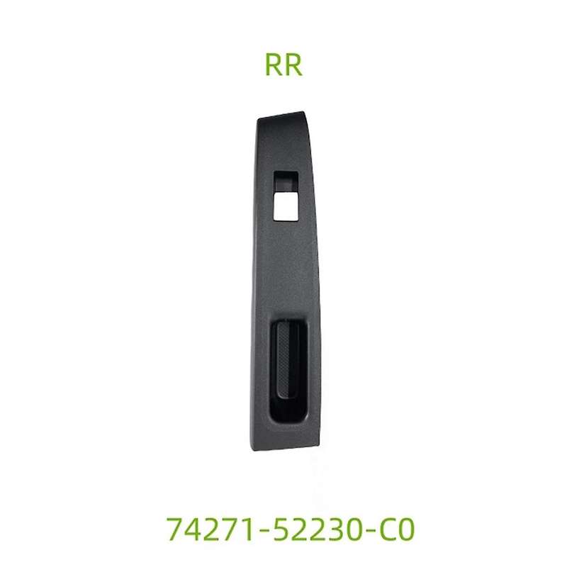 Car Rear Right Door Lift Panel Cover Door Armrest Panel 74271-52230-C0 for Yaris 2012-2014
