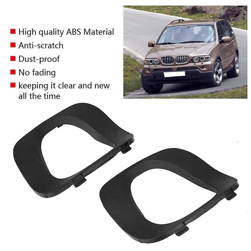 Car Rear Right Left Covering Trim Exhaust Pipe Tail Cover Bumper Cover Tail Pipe Car Covers for X5 E