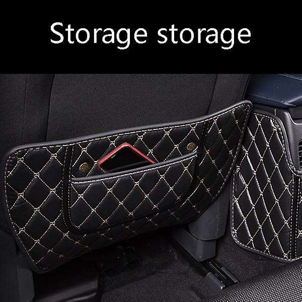 Car Rear Seat Anti-Kick Pad Rear Seats Cover Back Armrest Protection Mat for CX30 -30 2020 2021 Car