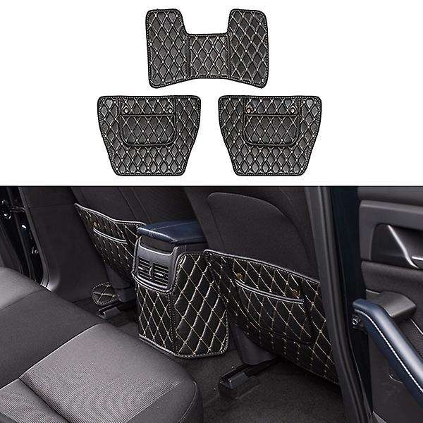 Car Rear Seat Anti-Kick Pad Rear Seats Cover Back Armrest Protection Mat for CX30 -30 2020 2021 Car