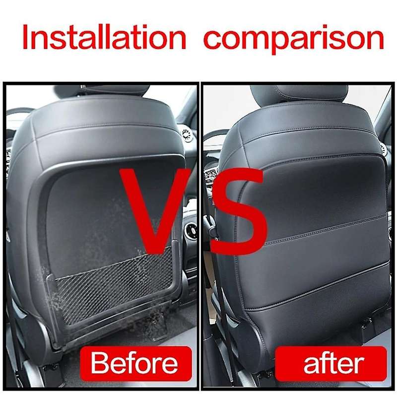 Car Rear Seat Anti-Kick Pad Seat Back Anti-Dirty Cover Seat Back Protection Cover for - B-Class W246