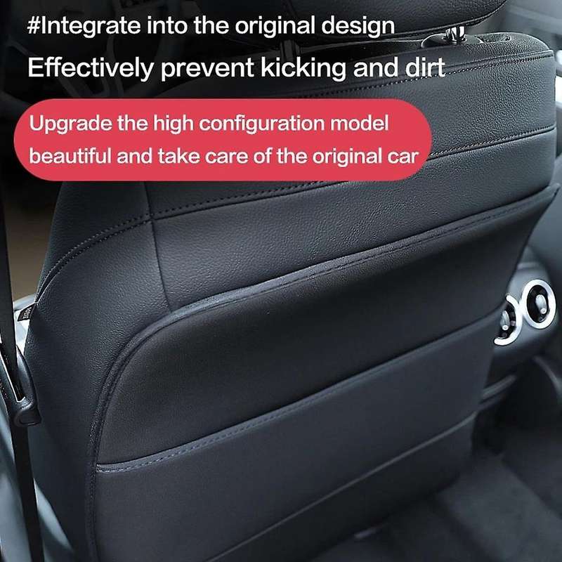 Car Rear Seat Anti-Kick Pad Seat Back Anti-Dirty Cover Seat Back Protection Cover for - B-Class W246