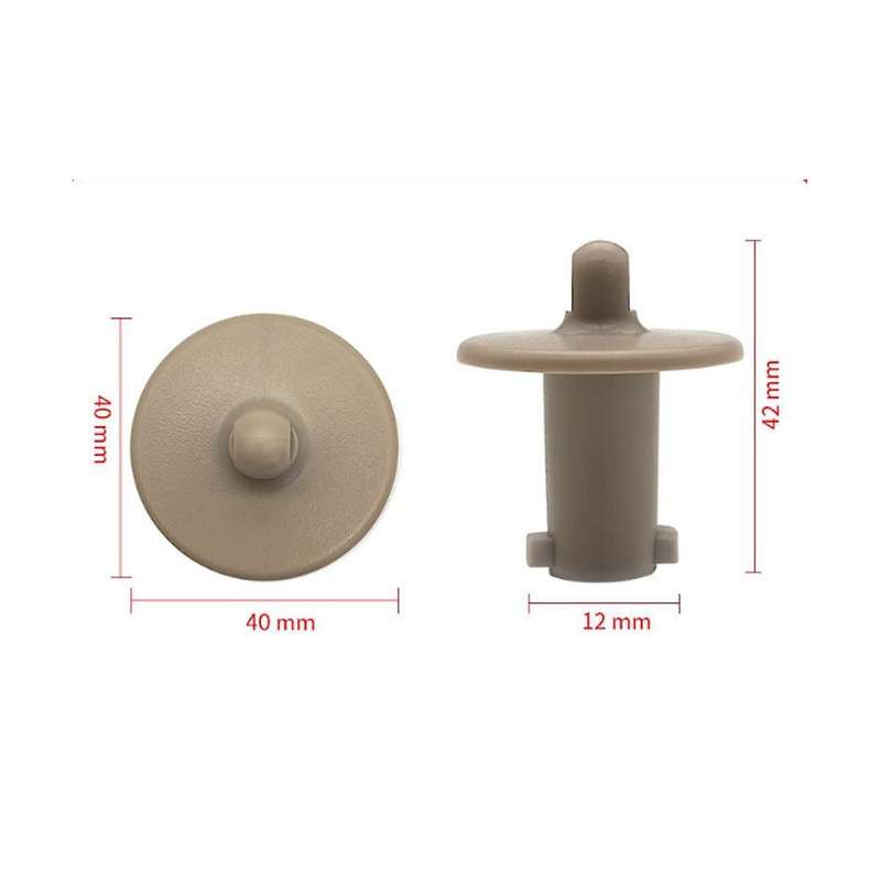 Car Rear Seat Belt Guide Fixing Tie Buckle for S-Class W222 2014-2020 Car Interior Accessories Beige