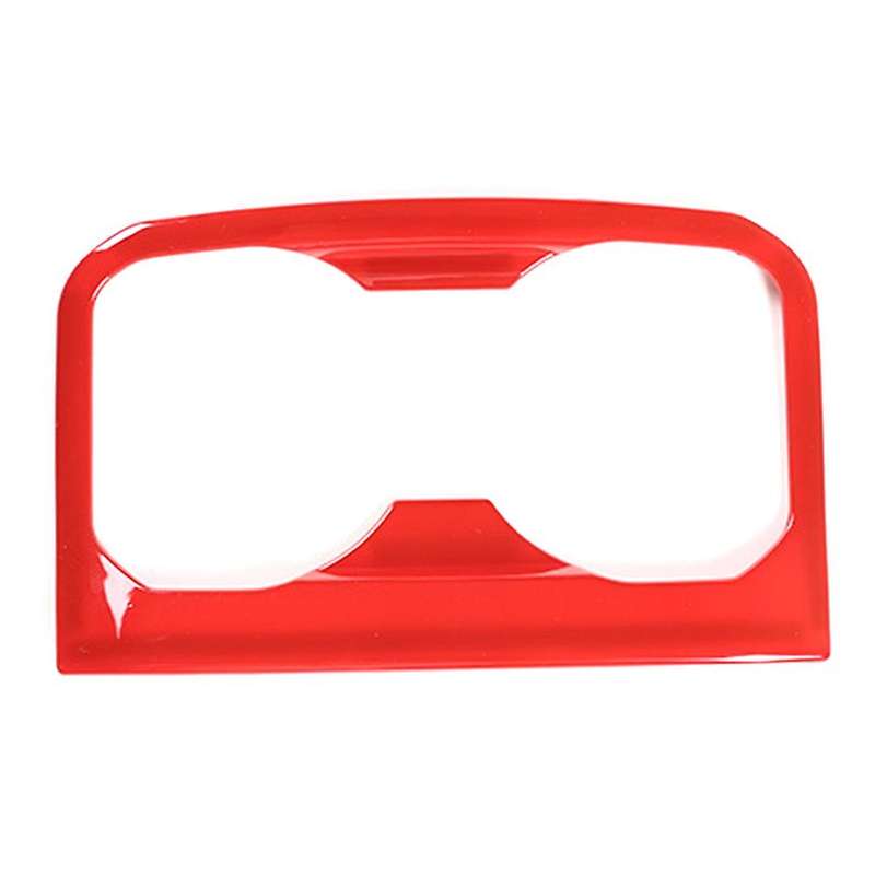 Car Rear Seat Armrest Cup Holder Panel Cover Trim for 2016-2020