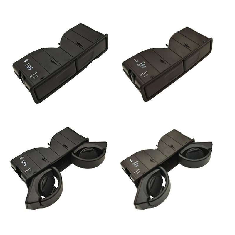 Car Rear Seat Armrest Insert Drinks Cup Holder 0998100213 for C GLC CLASS W205 W253 W213 W222 Brown