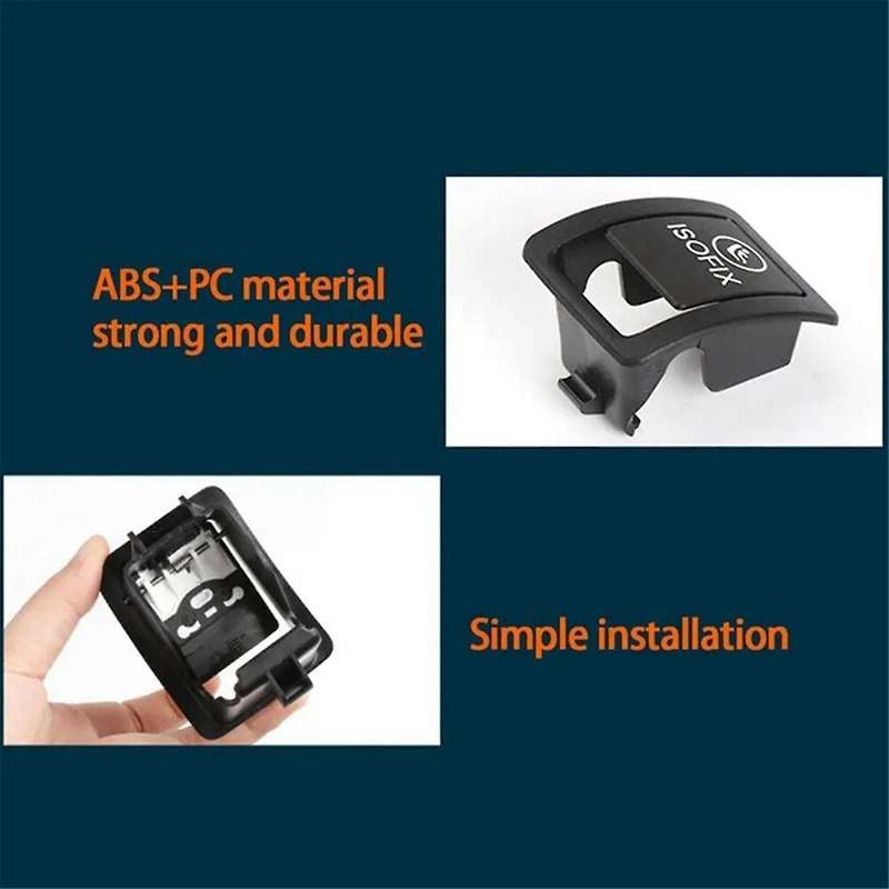 Car Rear Seat Hook ISOFIX Cover for C-Class W205 C300 C350 C200 C180 2015-2022 A2059200513