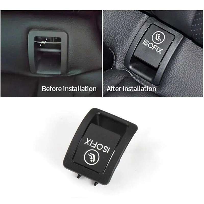 Car Rear Seat Hook ISOFIX Cover for C-Class W205 C300 C350 C200 C180 2015-2022 A2059200513