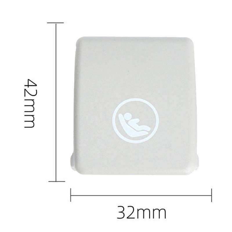 Car Rear Seat Hook ISOFIX Cover Child Restraint for V90 XC40 XC60 S60 S90 Car Interior Accessories B