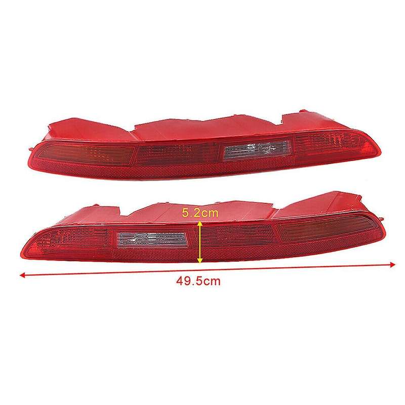 Car Rear Side Lower Bumper Fog Lamps Tail Light Red Reverse for Q3 2012-2015