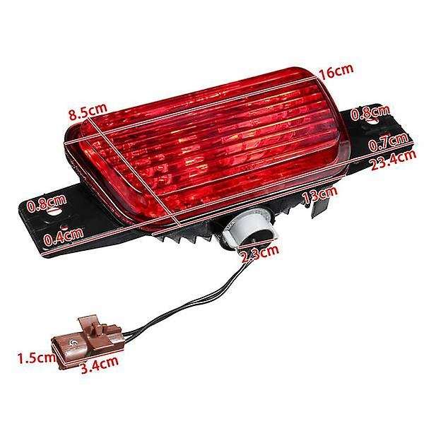 Car Rear Spare Tire Lamp Tail Bumper Light Fog Lamp for Mitsubishi Pajero Montero 2007-2015 8337A06