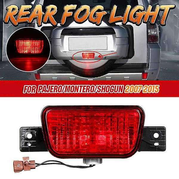 Car Rear Spare Tire Lamp Tail Bumper Light Fog Lamp for Mitsubishi Pajero Montero 2007-2015 8337A06