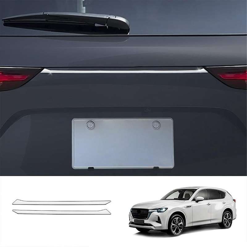 Car Rear Tail Badge Trim Strip for -60 2022 2023 Car Trim Accessories RHD