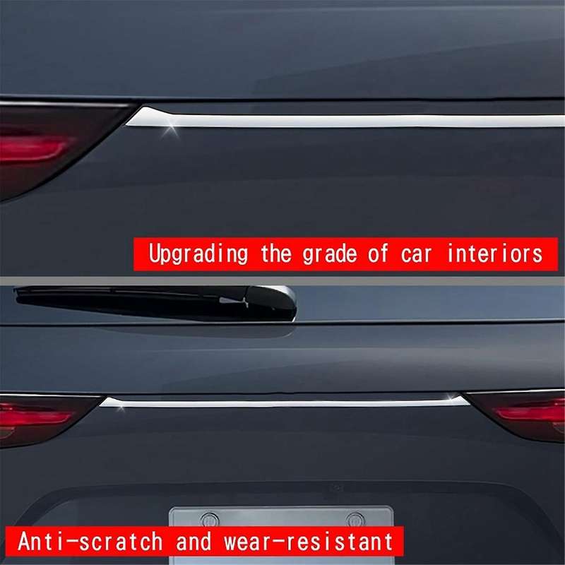 Car Rear Tail Badge Trim Strip for -60 2022 2023 Car Trim Accessories RHD