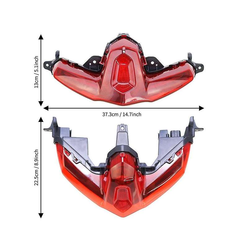 Car Rear Tail Brake Lamp Led Taillight for Tmax 530 560 Dx/ Tmax530 Tmax560 T-max 2017-2021 Led Lig