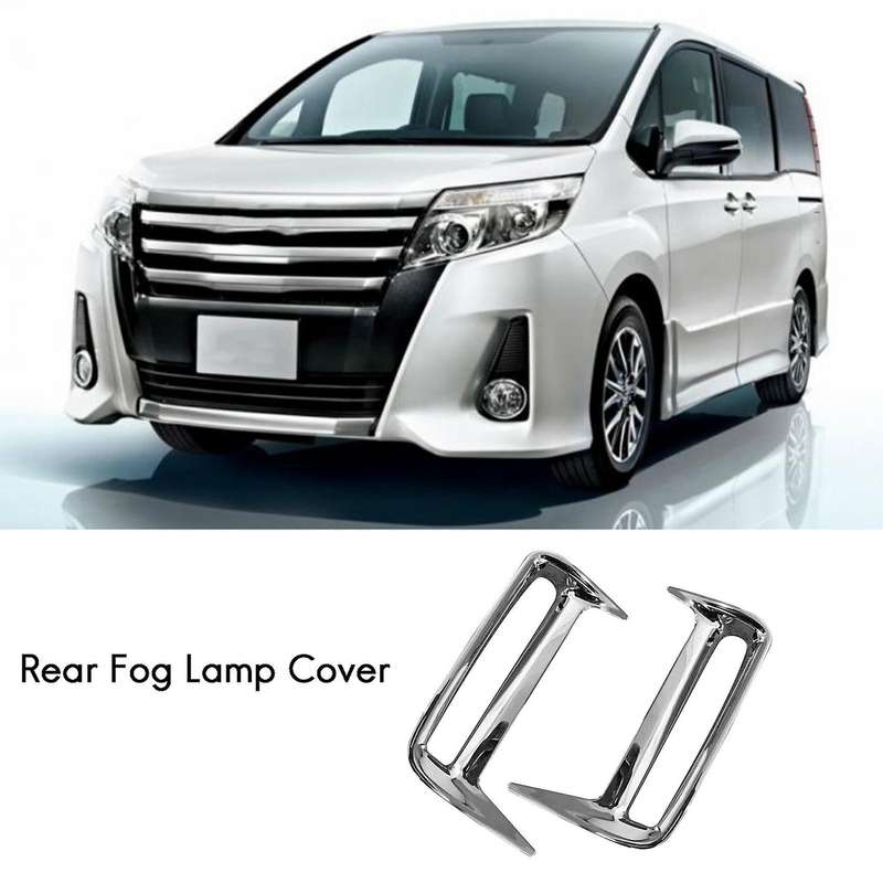 Car Rear Tail Fog Lamp Cover Trim Fog Light Frame Exterior Accessories for Noah Voxy