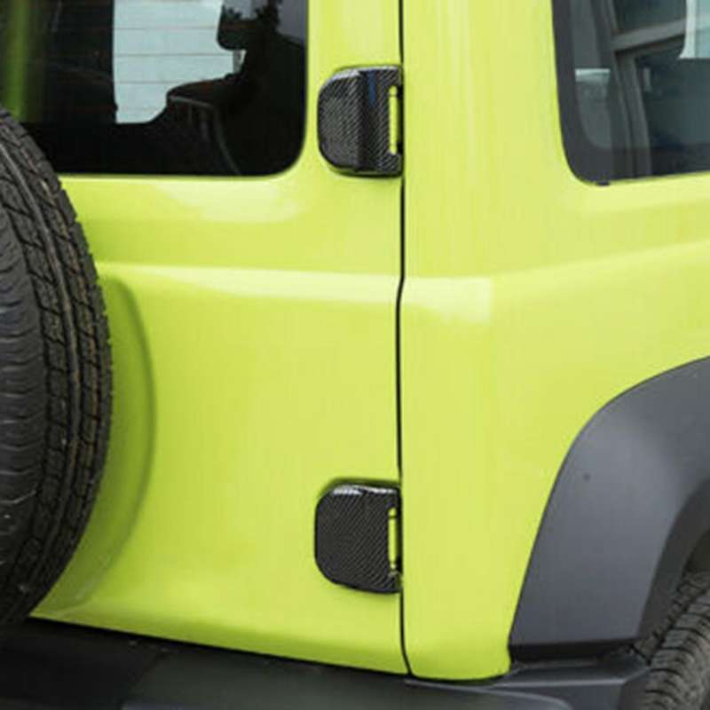 Car Rear Tail Door Hinge Decoration Cover Stickers for Jimny JB74 2019 2020 2021