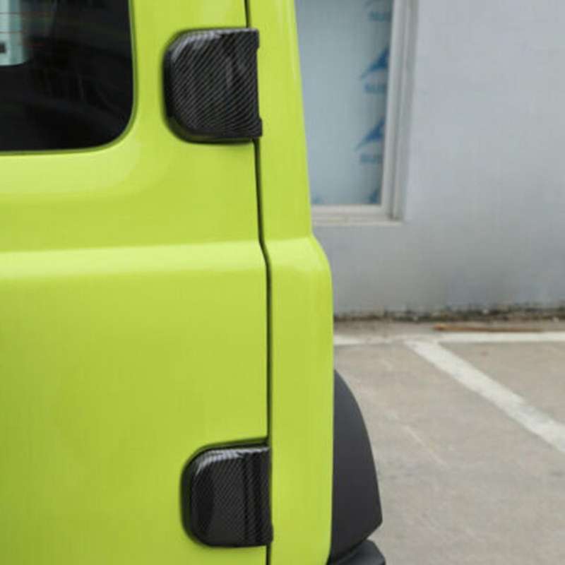 Car Rear Tail Door Hinge Decoration Cover Stickers for Jimny JB74 2019 2020 2021