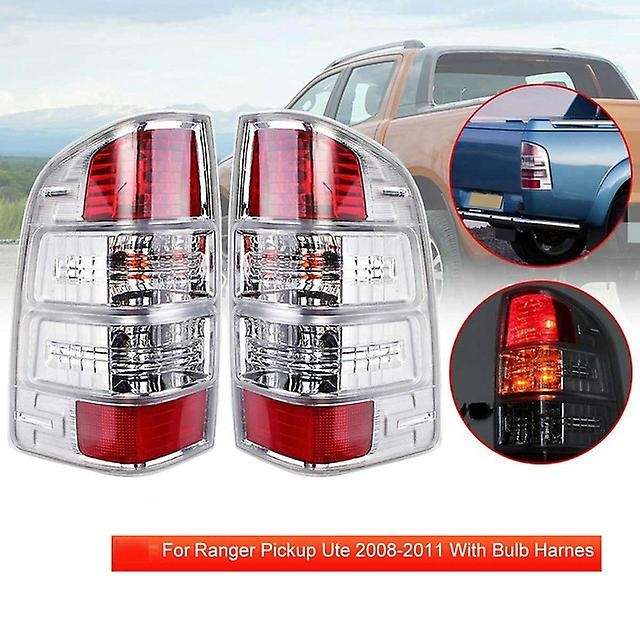 Car Rear Tail Light Brake Lamp with Bulb for Pickup Ute 2008 2009 2010 2011 Left