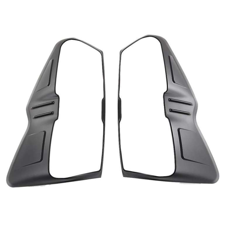 Car Rear Tail Light Lamp Decoration Cover Trim for D-Max 2019-2022 Tail Light Frame Matte Black