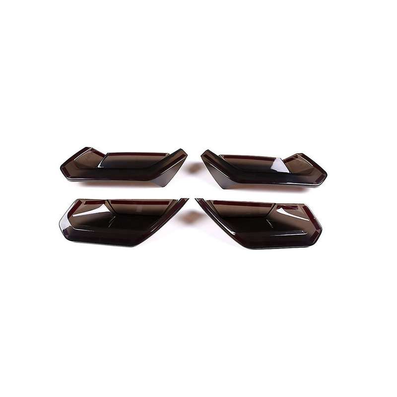 Car Rear Tail Light Rear Fog Blackout Cover Trim Sticker Tail Light Cover for C7 2014-2019