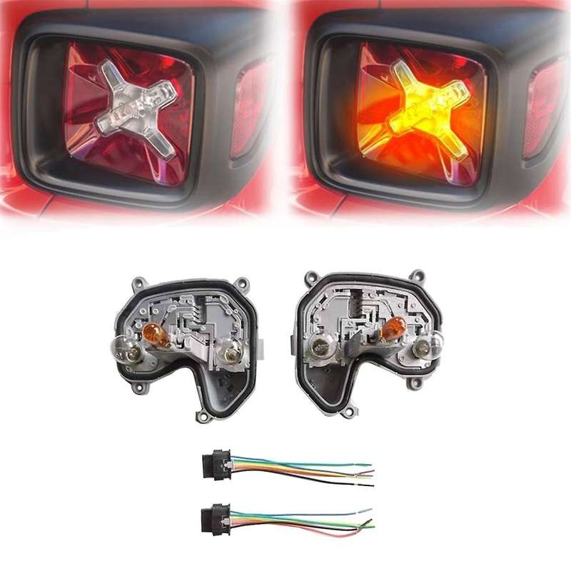 Car Rear Taillight Circuit Board Tail Light Base with Light Bulb 68270837AA 68270892AA for 2015-2023