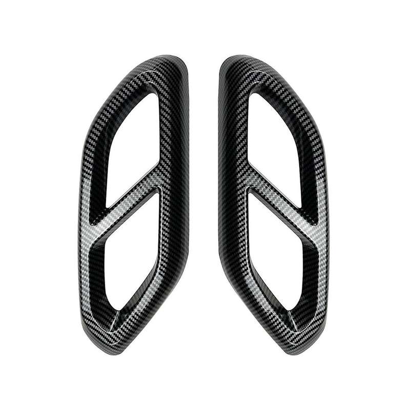 Car Rear Throat Exhaust Pipe Muffler Tips Cover Trim for Glc Class X254 2023+ Glc260 Glc300 (carbon