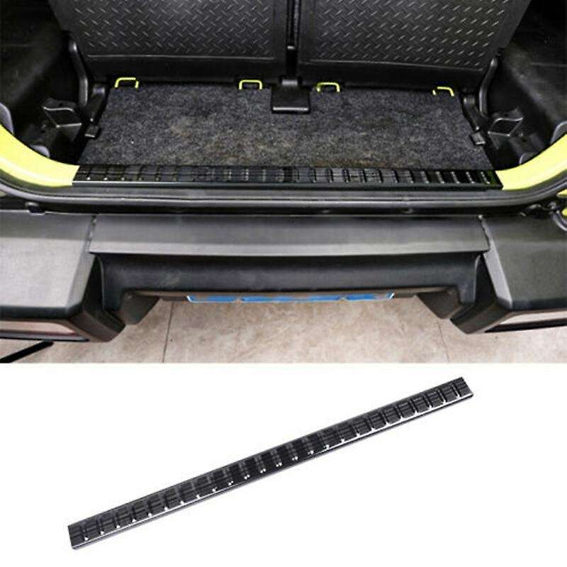 Car Rear Trunk Cover Tailgate Inner Guard Rear Bumper Scuff Sill Plate for Suzuki Jimny Jb64 Jb74w