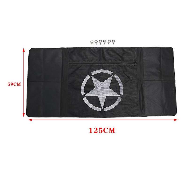 Car Rear Trunk Curtain Cover Storage Bag Net for Jimny JB74 2019 2020 Stowing Tidying A