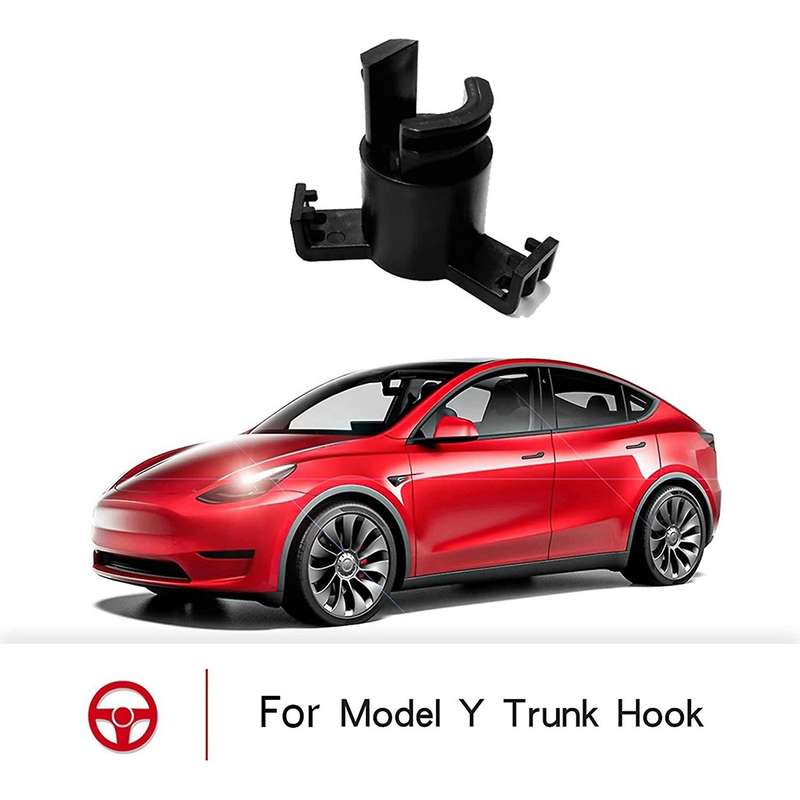 Car Rear Trunk Hook Holder for Model Y 2020 2021 Accessories Trunk Grocery Bag Hook Organizer Storag