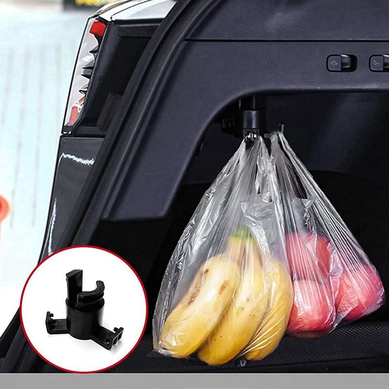 Car Rear Trunk Hook Holder for Model Y 2020 2021 Accessories Trunk Grocery Bag Hook Organizer Storag