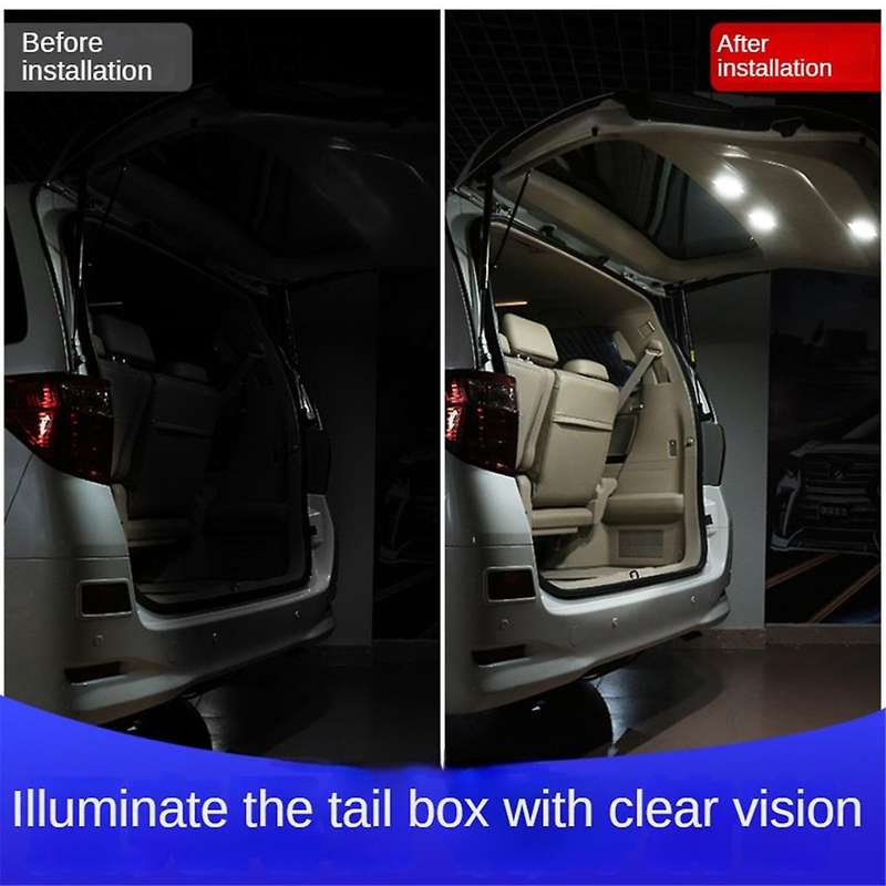 Car Rear Trunk Lamp Extra Luggage Atmosphere Light for Alphard Vellfire 20 Series 2008-2014 Accessor
