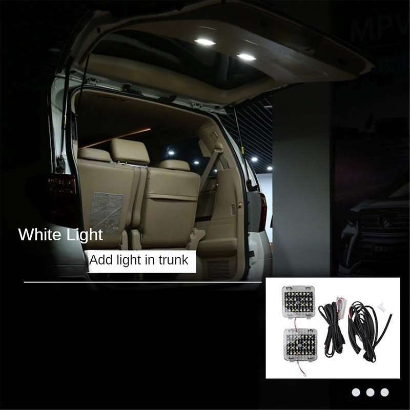 Car Rear Trunk Lamp Extra Luggage Atmosphere Light for Alphard Vellfire 20 Series 2008-2014 Accessor