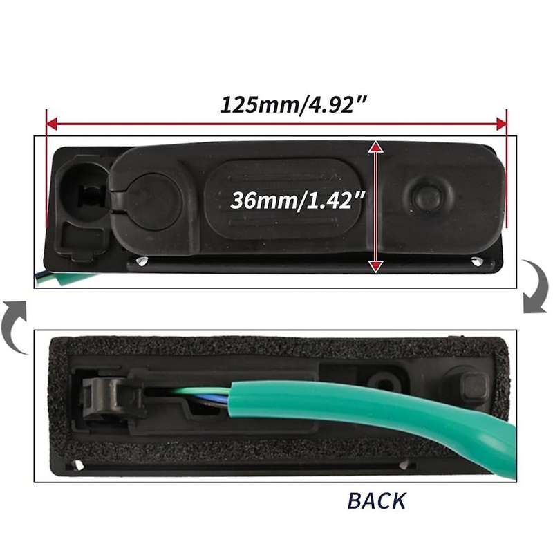 Car Rear Trunk Lid Lock Release Handle Switch Button 5810A090 for Sport ASX 2011-2020
