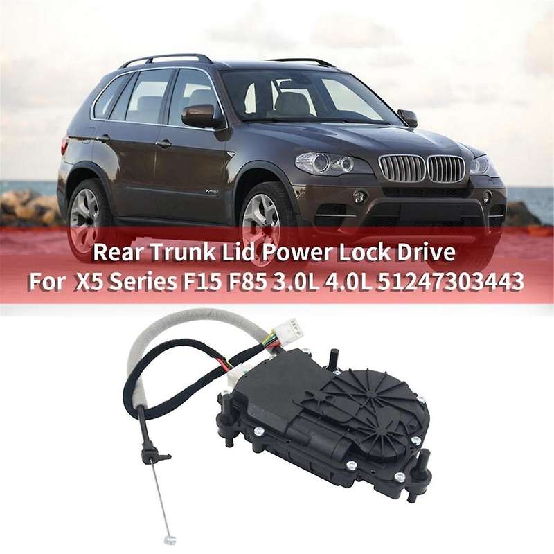 Car Rear Trunk Lid Power Lock Drive Trunk Lid Lock Latch Actuator for X5 (f15, F85) 2012-2018 512473