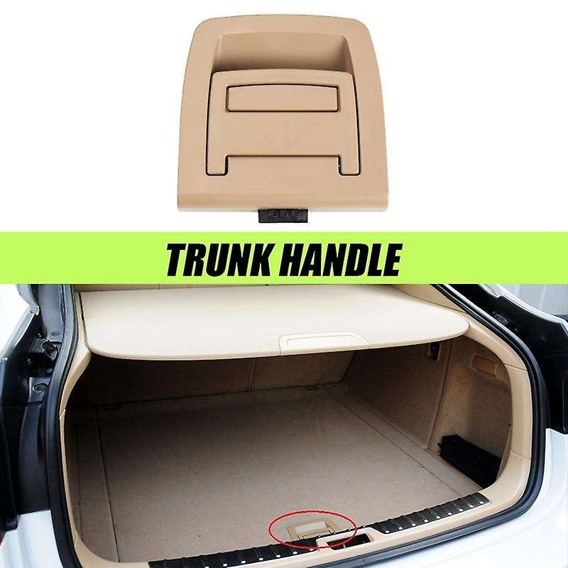 Car Rear Trunk Mat Handle Trunk Tail Cover Bottom Plate Handle for -E70 X5 E71 X6 51479120283
