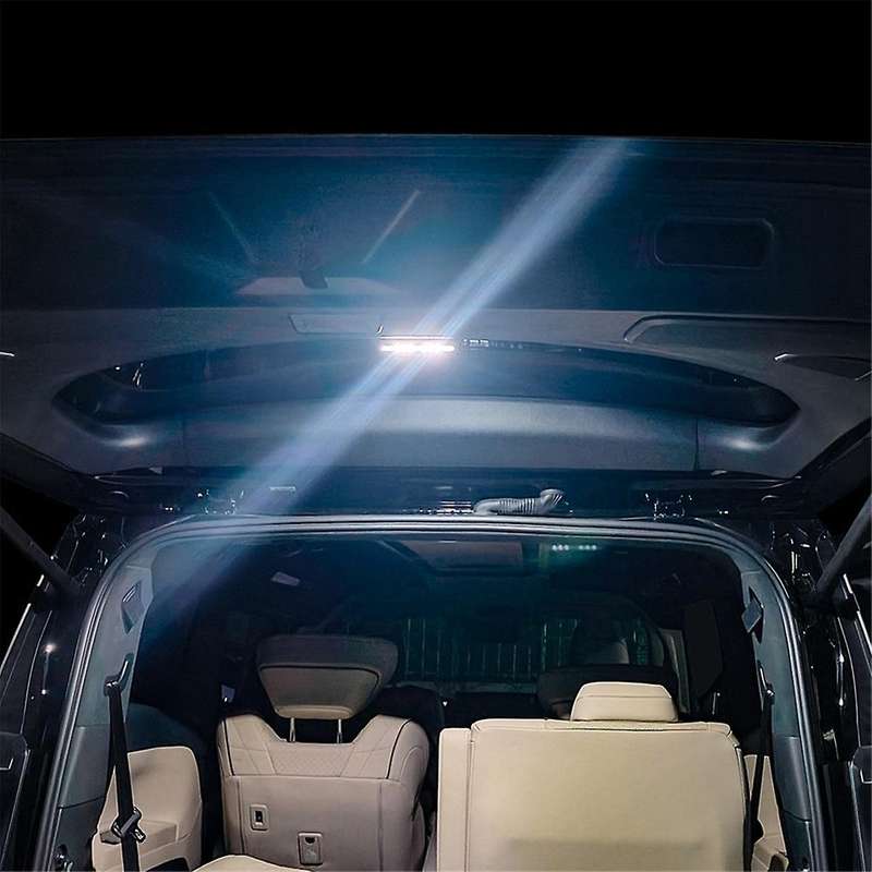 Car Rear Trunk Lighting Light Warning Light for ALPHARD/VELLFIRE 40 Series 2023+ Camping Light Car A