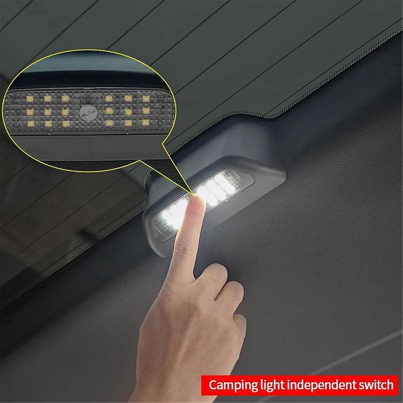 Car Rear Trunk Lighting Light Warning Light for ALPHARD/VELLFIRE 40 Series 2023+ Camping Light Car A