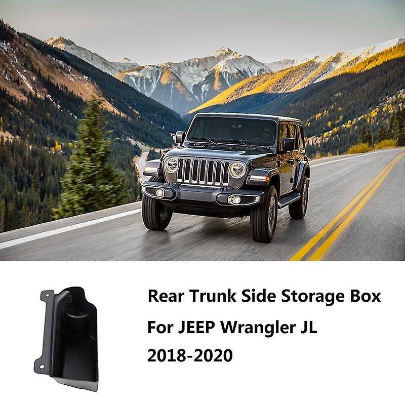 Car Rear Trunk Side Storage Box Organizer for Wrangler JL 2018-2020 Accessories ,Left