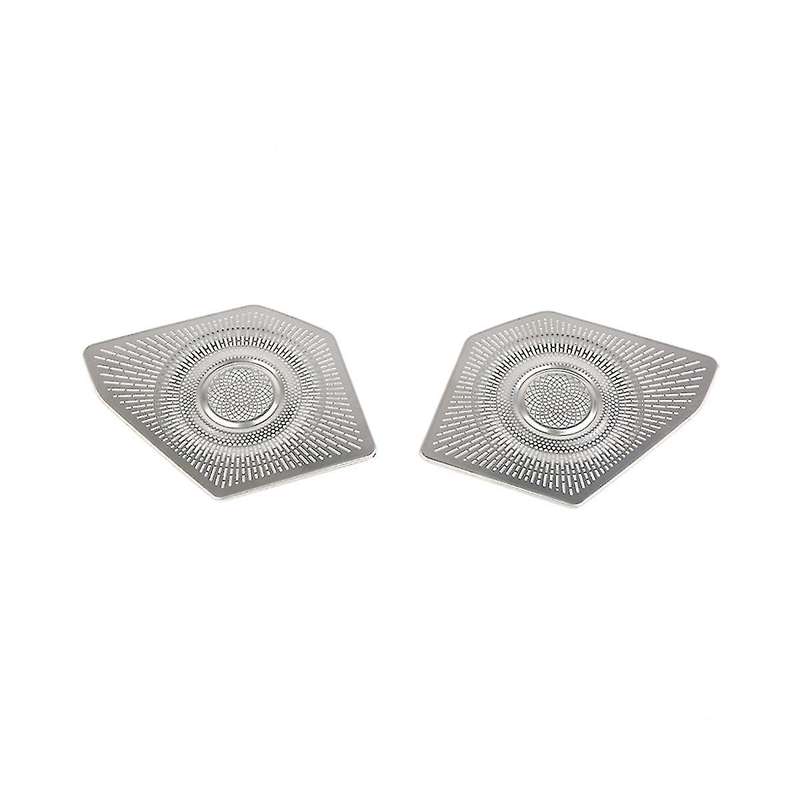 Car Rear Trunk Speaker Decoration Cover Trim Stickers for 2021-2023 Interior Accessories ,stainless