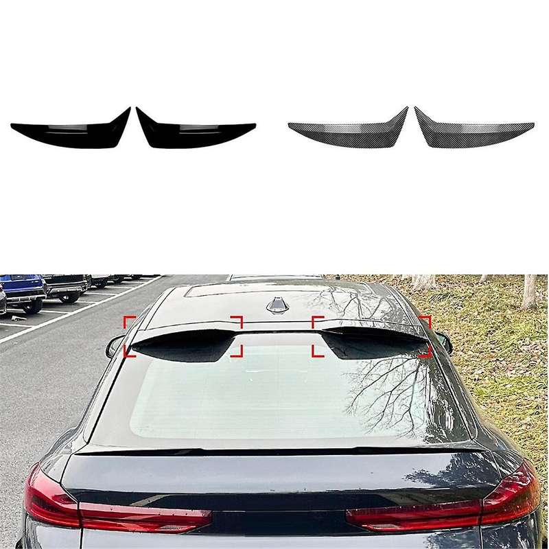 Car Rear Trunk Spoiler Wing for X6 G06 2019-2024 Boot Wing Lip Decoration Body Kits Spoiler Gloss Bl