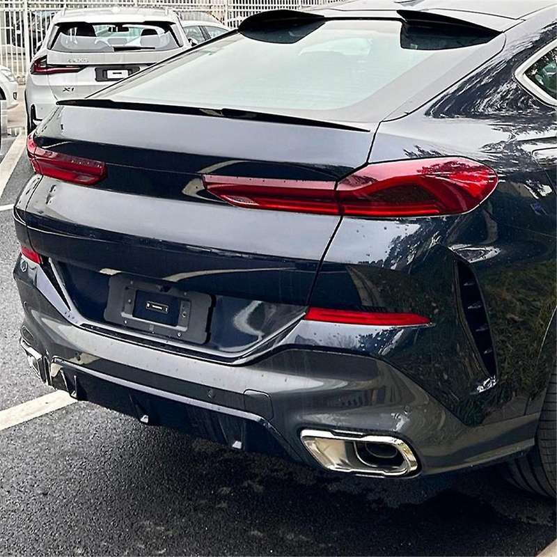 Car Rear Trunk Spoiler Wing for X6 G06 2019-2024 Boot Wing Lip Decoration Body Kits Spoiler Carbon F