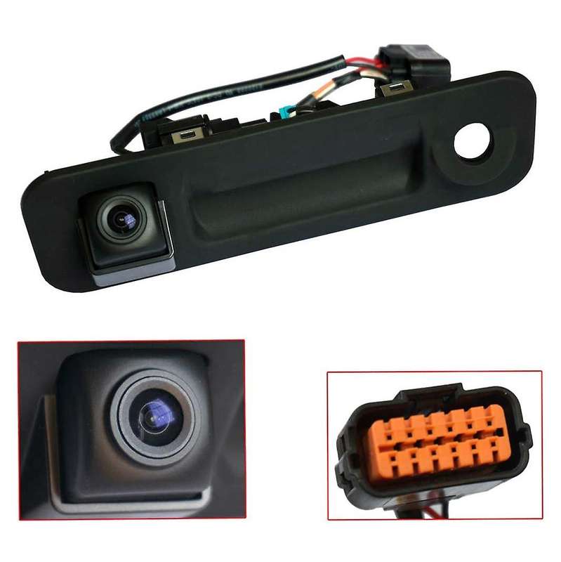 Car Rear View Backup Camera Handle Camera Night Vision for 2015-2016-2017 95766-E6201 95766E6201