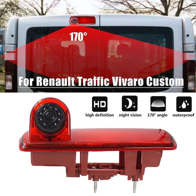Car Rear View Brake Light Backup Camera for 2014 Opel Vivaro/ Trafic Camera Waterproof Night Vision