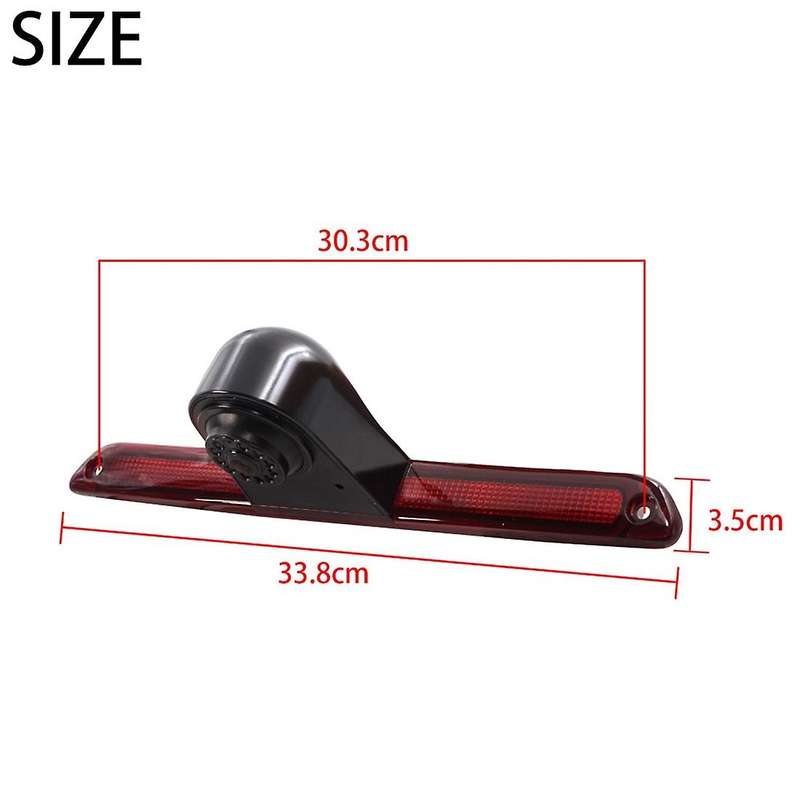 Car Rear View Brake Light Backup Camera for Sprinter 2007-2019 with 7 Inch Rearview Mirror Monitor